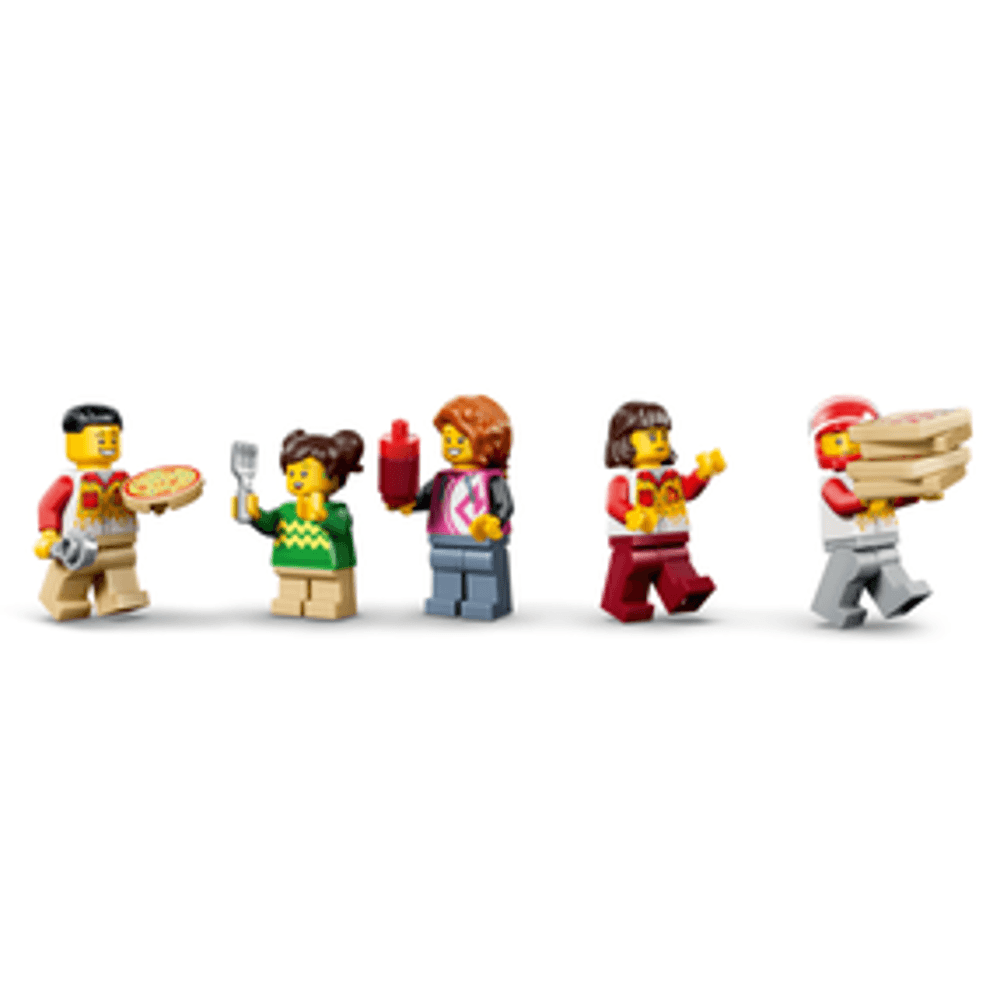 Lego Pizza Delivery Experience With Vehicles